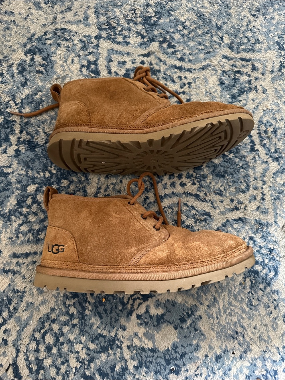 UGG Chestnut Suede Boots